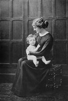 Probably Diana Churchill; Clementine (née Hozier), Baroness Spencer-Churchill NPG x190220
