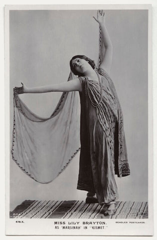 Lily Brayton as Marsinah in 'Kismet' NPG x131475