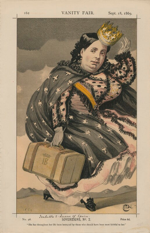 Queen isabella ii of spain ('sovereigns, no. 2.') npg d43397