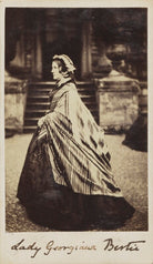 Lady Georgina Anne Emily Bertie (née Kerr) NPG Ax10029