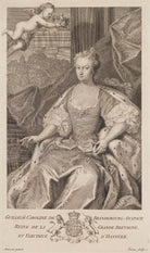 Caroline Wilhelmina of Brandenburg-Ansbach NPG D14018