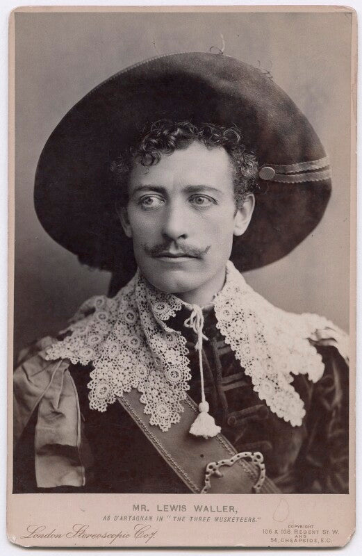 Lewis waller (william waller lewis) as d'artagnan in 'the three musketeers' npg x197341