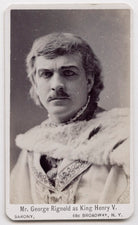 George Richard Rignold as King Henry V NPG x197149