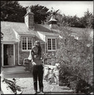 Peter Lanyon with his daughter Anna Mary Lanyon NPG x132978