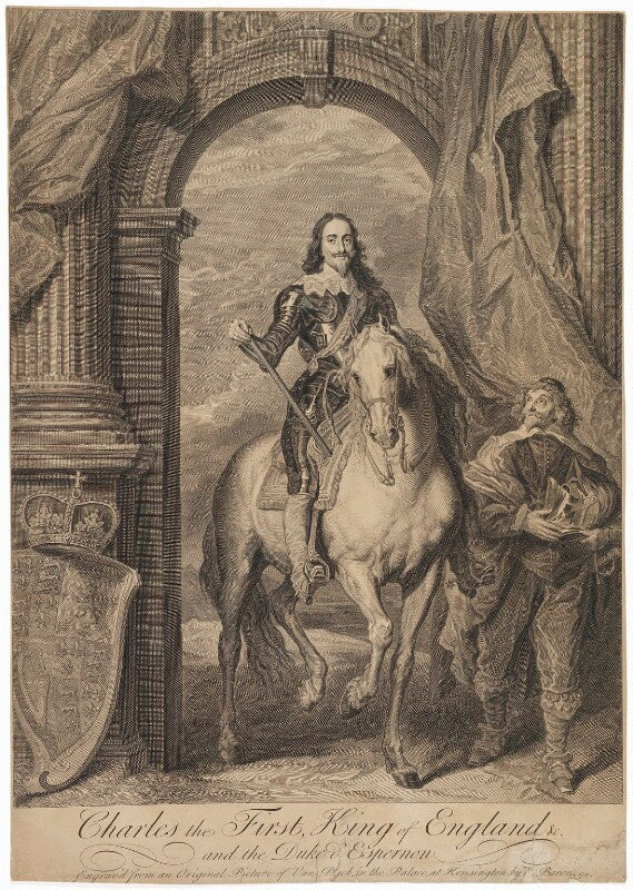 King charles i; pierre antoine bourdon, seigneur de st antoine npg d31973
