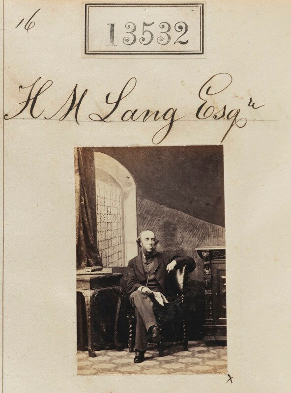 Mr h.m. lang npg ax63165