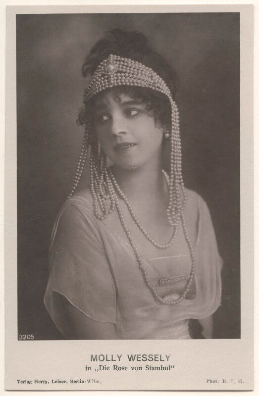 Molly wessely in 'die rose von stambul' npg x139946