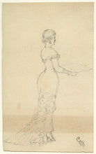 Figure study of an unknown woman NPG D23169