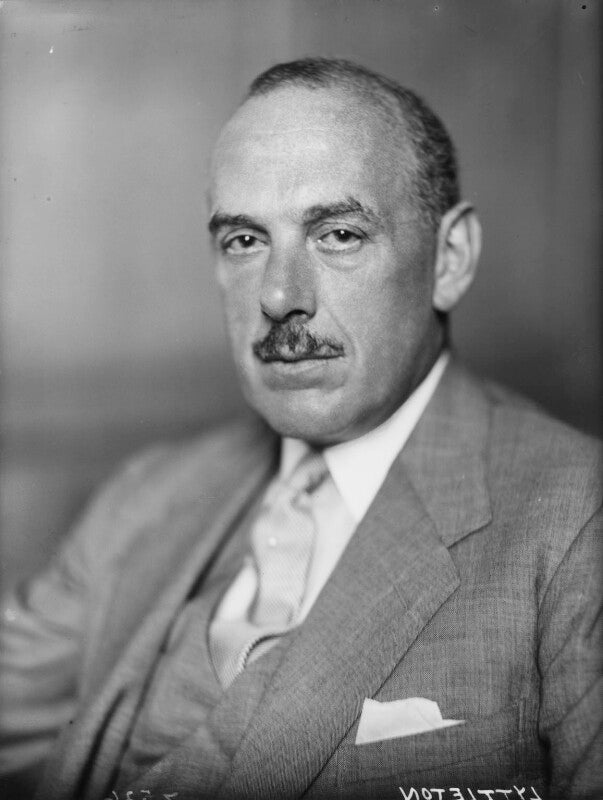 Oliver lyttelton, 1st viscount chandos npg x8384