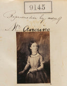 Unknown girl ('Reproduction of a portrait of a young girl by order of Mrs Avierino') NPG Ax58967