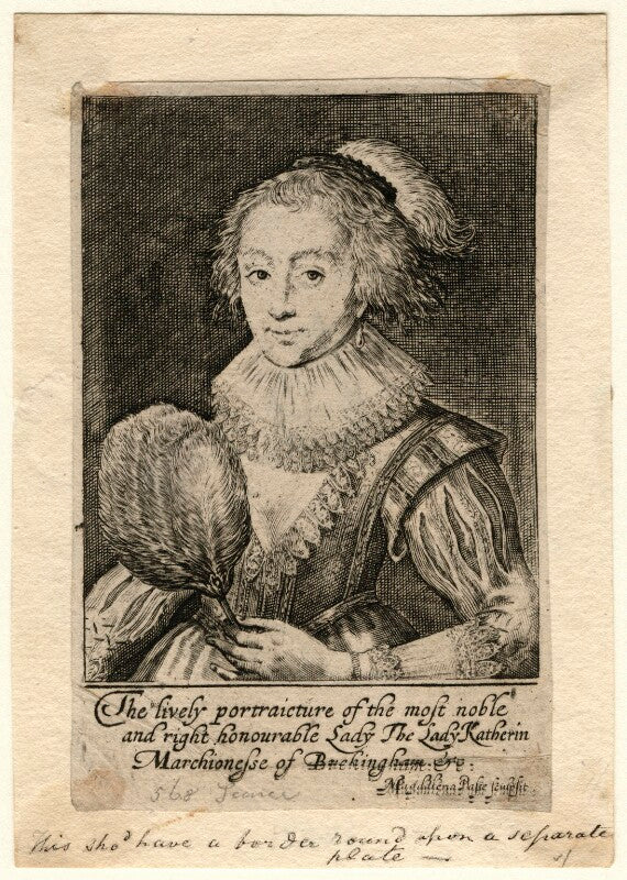 Katherine villiers (née manners, later macdonnell), duchess of buckingham npg d16671