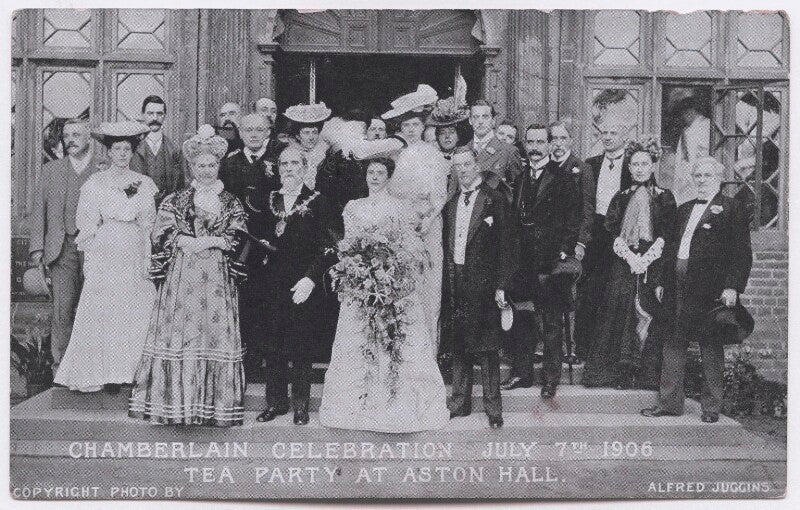 'chamberlain celebration july 7th 1906. tea party at aston hall' npg x197743