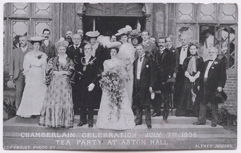 'Chamberlain Celebration July 7th 1906. Tea Party at Aston Hall' NPG x197743