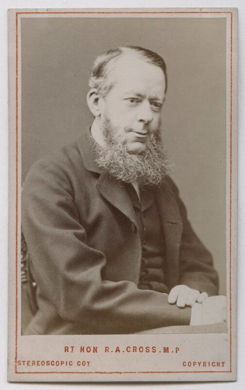 Richard assheton cross, 1st viscount cross npg ax39855