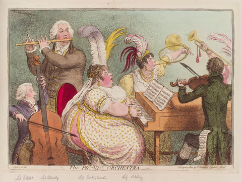 'The Pic-Nic orchestra' NPG D12789