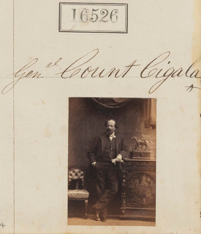 General Count Cigala NPG Ax64435