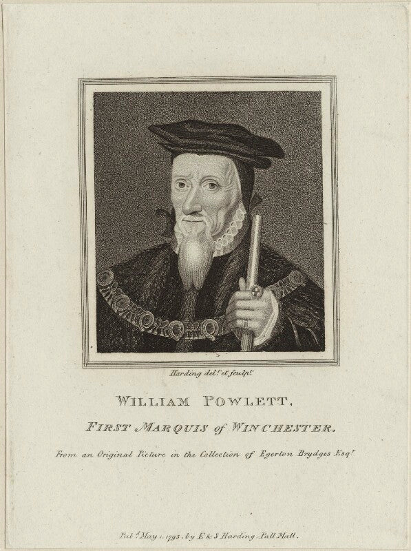 William paulet, 1st marquess of winchester npg d25104