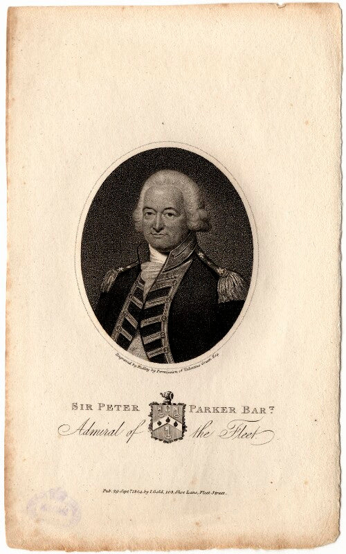 Sir peter parker, 1st bt npg d5465