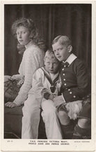 Princess Mary, Countess of Harewood; Prince John; Prince George, Duke of Kent NPG x193236