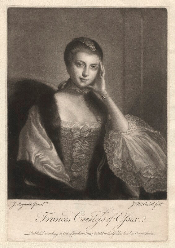 Frances capel (née williams), countess of essex npg d1877