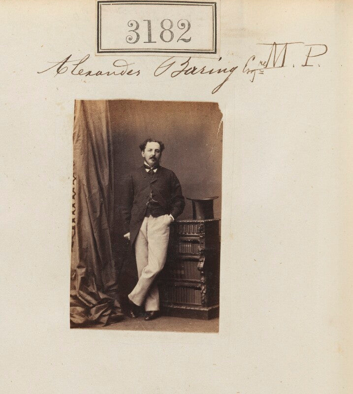 Alexander hugh baring, 4th baron ashburton npg ax52582