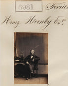 Henry Hornby NPG Ax56899