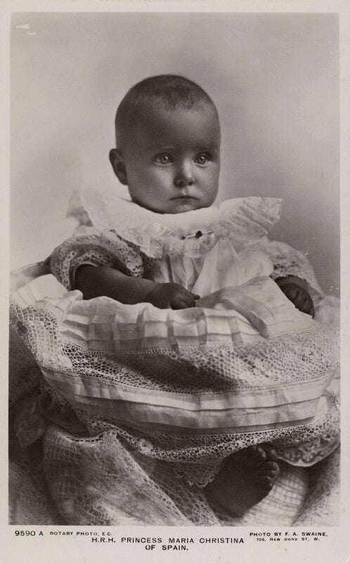 Infanta maría cristina de borbón y battenberg, countess of marone npg x74472