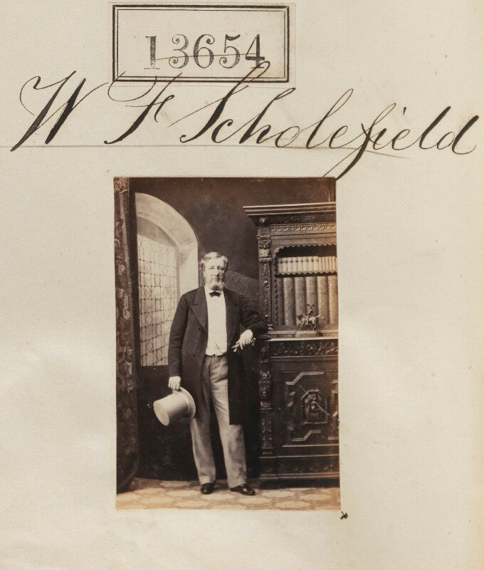 Mr w.f. scholefield npg ax63287