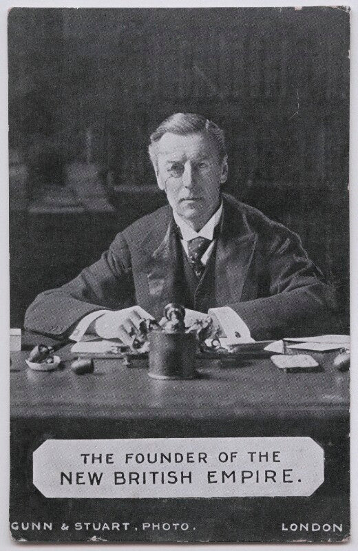 'the founder of the new british empire' npg x197739