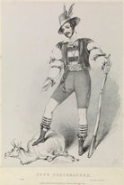 J. Wilson as Jose Speckbacher in 'Amilie' NPG D22085