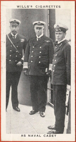 'As Naval Cadet' (King George V; King George VI; Sir George Astley Callaghan) NPG D47270