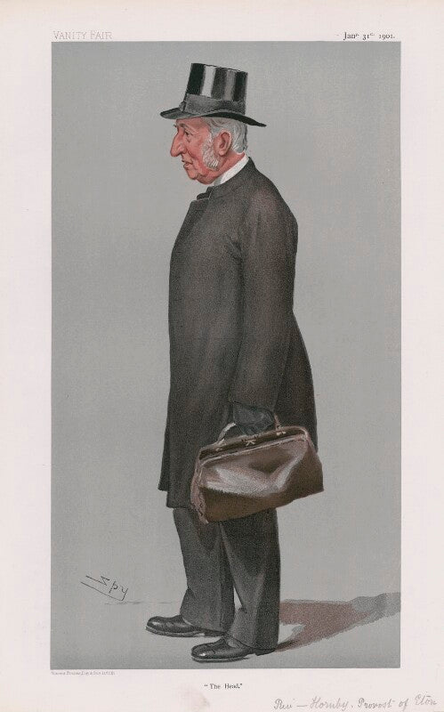 James john hornby ('men of the day. no. 800.') npg d45050