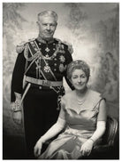 Sir Maurice Henry Dorman; Florence Monica Churchward (née Smith), Lady Dorman NPG x172429