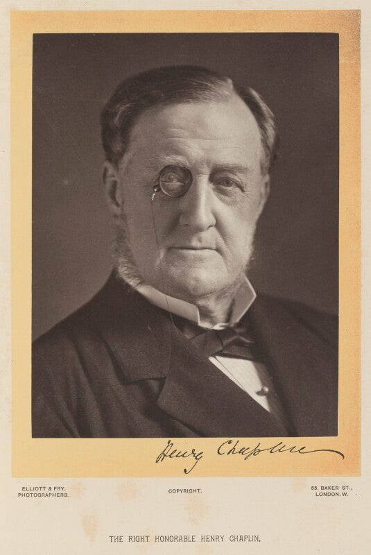 Henry chaplin, 1st viscount chaplin npg ax16071