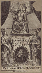 Thomas Hobbes in the title to his 'Philosophicall Rudiments' NPG D30168