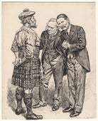The Heart of Midlothian (Herbert Henry Asquith, 1st Earl of Oxford and Asquith; Bonar Law) NPG D11474