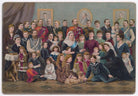 'The Royal Circle at Windsor (Four Generations)' (Queen Victoria with her children, grandchildren, great grandchildren and one unknown sitter) NPG D43330
