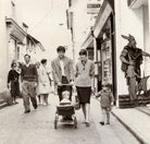 Tony Shiels with his family (Tony Shiels; Christine Price; Ewan Shiels; Gareth Shiels) NPG x134750