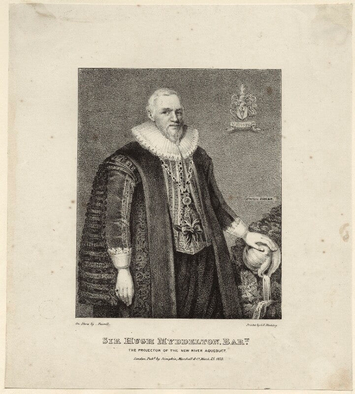 Sir hugh myddelton, 1st bt npg d26129