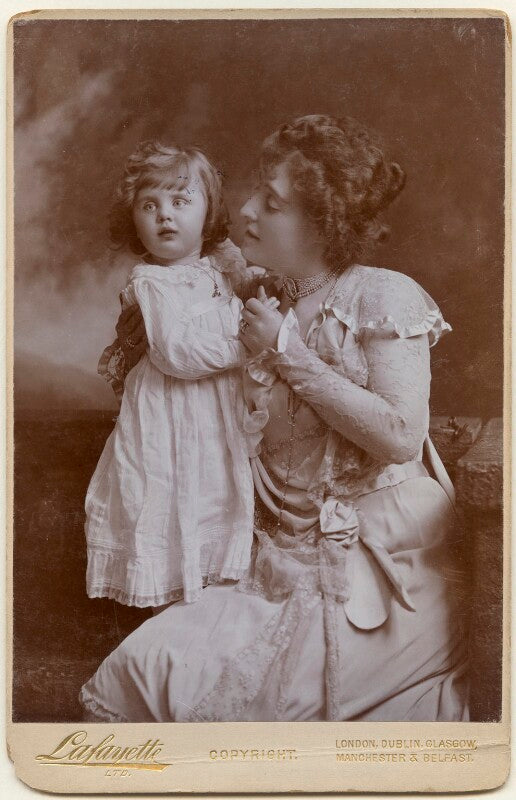 Iris irma palmer (née leveson gower); adelaide violet cicely (née monson), lady leveson gower npg x197470