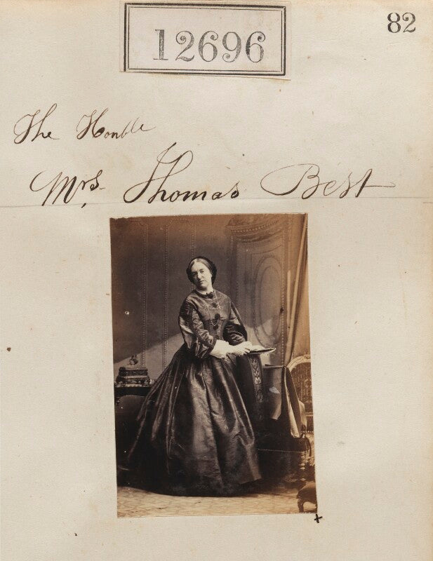 Hon. marianne best (née kenyon) npg ax62339