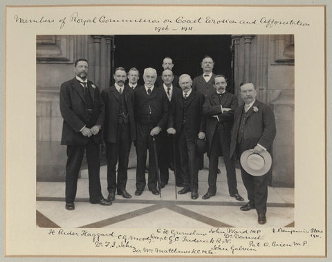 'Members of the Royal Commission on Coast Erosion and Afforestation, 1906-1911' NPG x128582