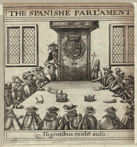 'The Spanishe Parliament' NPG D26035