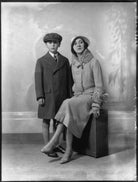 Adrian Gerald Foley, 8th Baron Foley; Minoru Foley (née Greenstone), Lady Foley NPG x124998