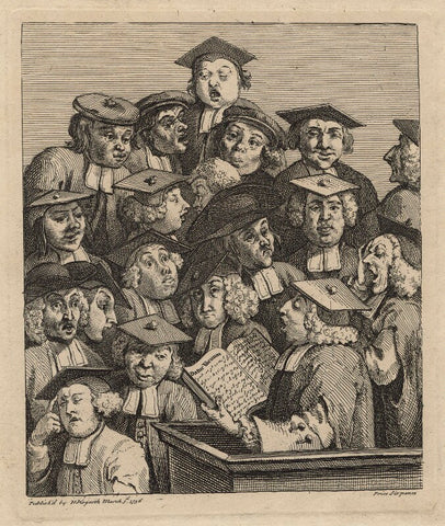 'Scholars at a Lecture' NPG D21376