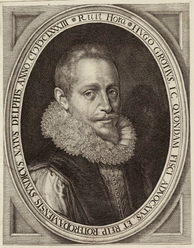 Huigh de groot (hugo grotius) npg d26252