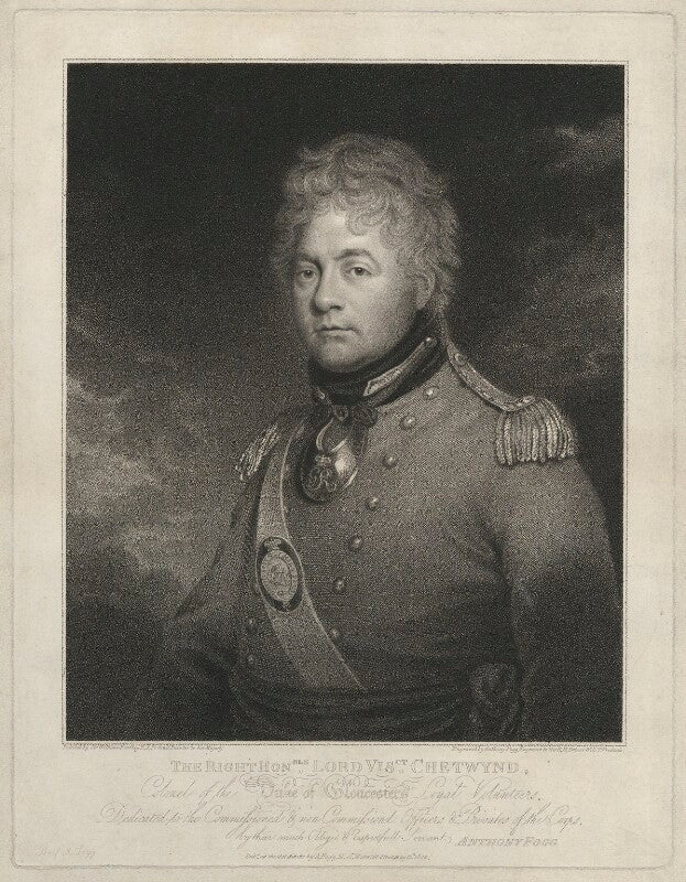 Richard chetwynd, 5th viscount chetwynd npg d33176