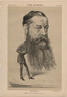 Hugh Culling Eardley Childers ('Nautical. Retired, with all his blunders thick upon him.') NPG D48292