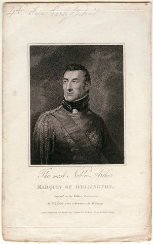 Arthur Wellesley, 1st Duke of Wellington NPG D42964