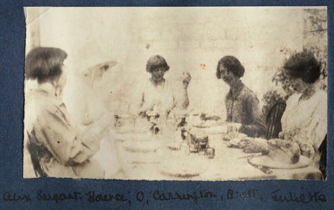Lady Ottoline Morrell with friends NPG Ax140547